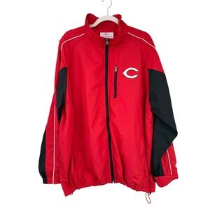 GENUINE MERCHANDISE Cincinnati Reds‎ Windbreaker Men XL MLB Jacket VINTAGE 90s